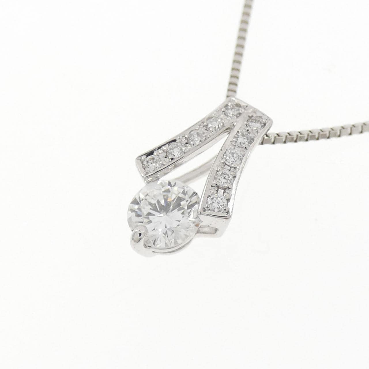 PT900/PT850 ダイヤモンド ネックレス 0.31CT