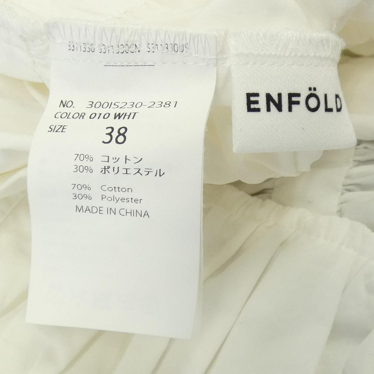 エンフォルド ENFOLD シャツ