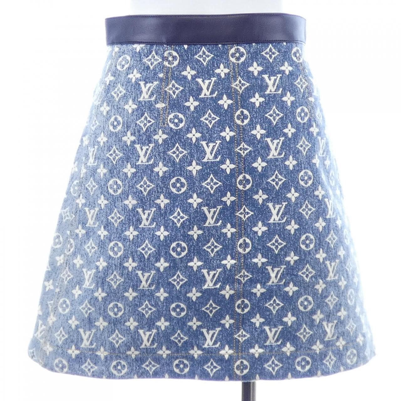 ルイヴィトン LOUIS VUITTON モノグラムジャカードデニム FMSK27KJ2 スカート
