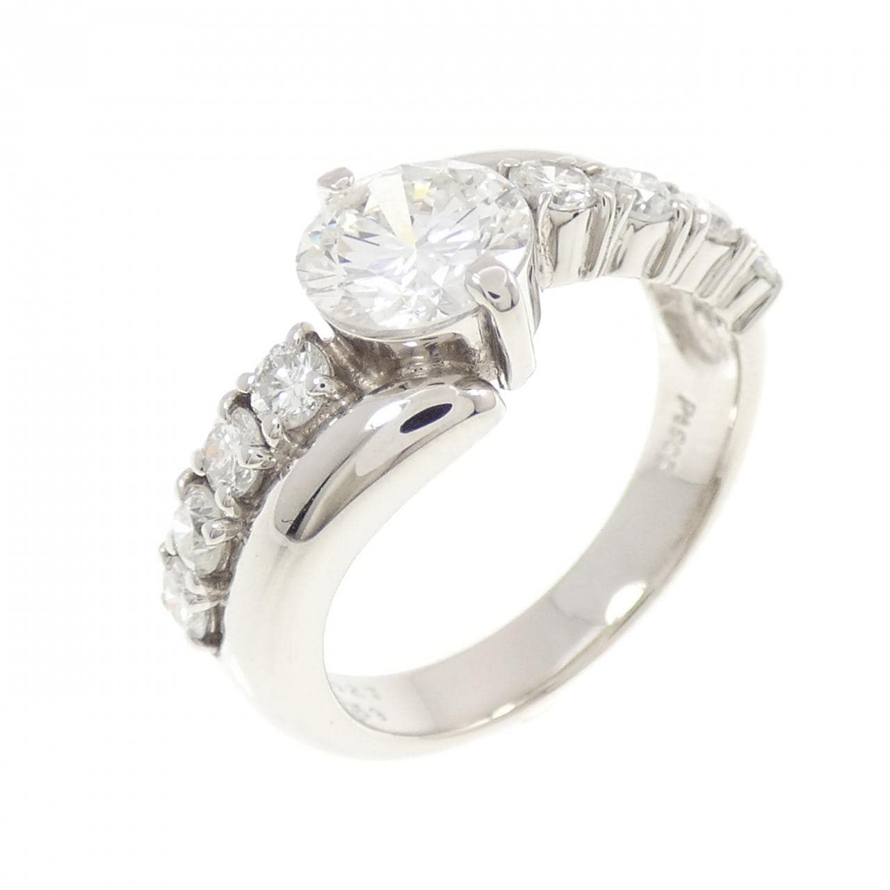 PT900 ダイヤモンド リング 1.027CT E SI1 Good