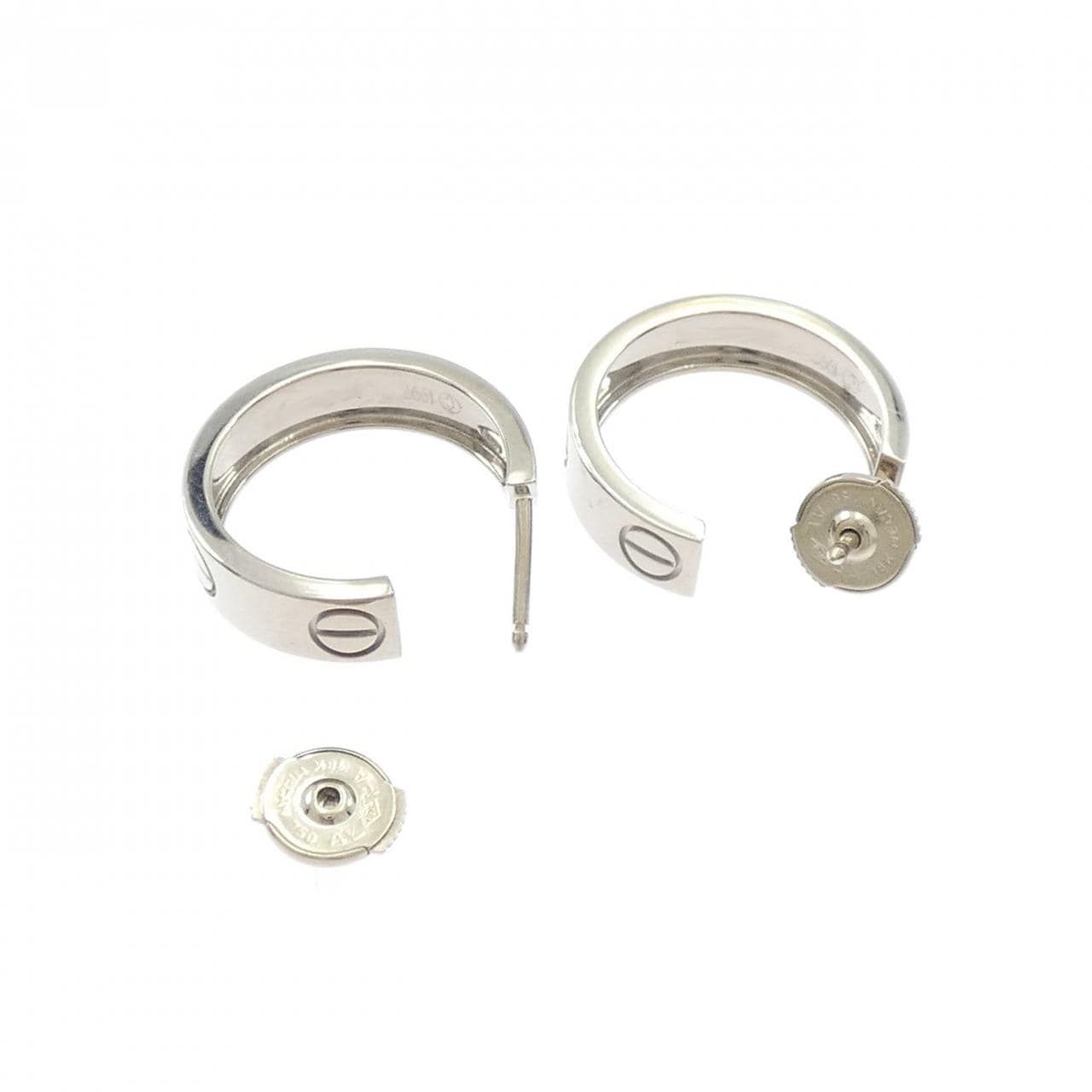 カルティエ ラブ  ピアス