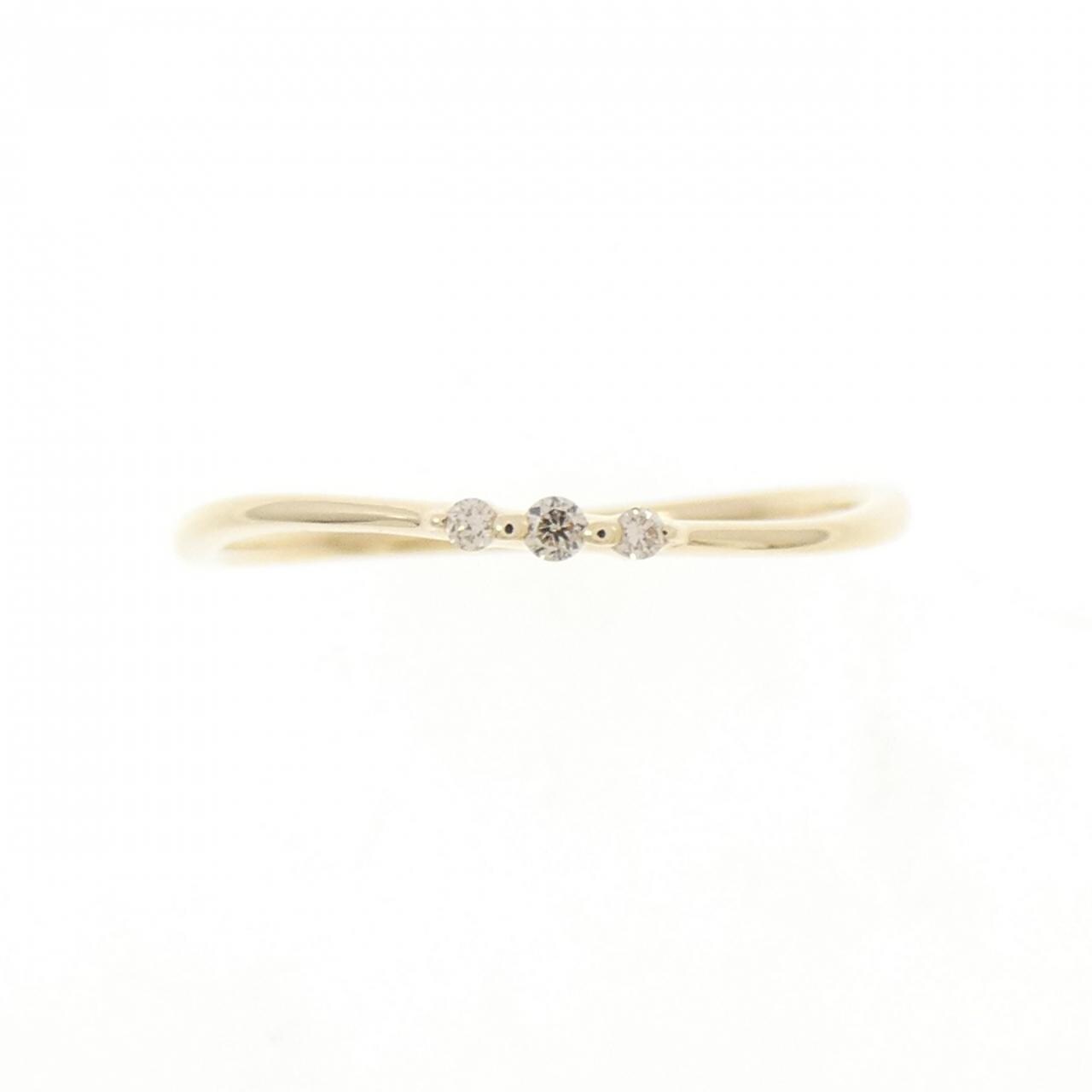 K10YG ダイヤモンド リング