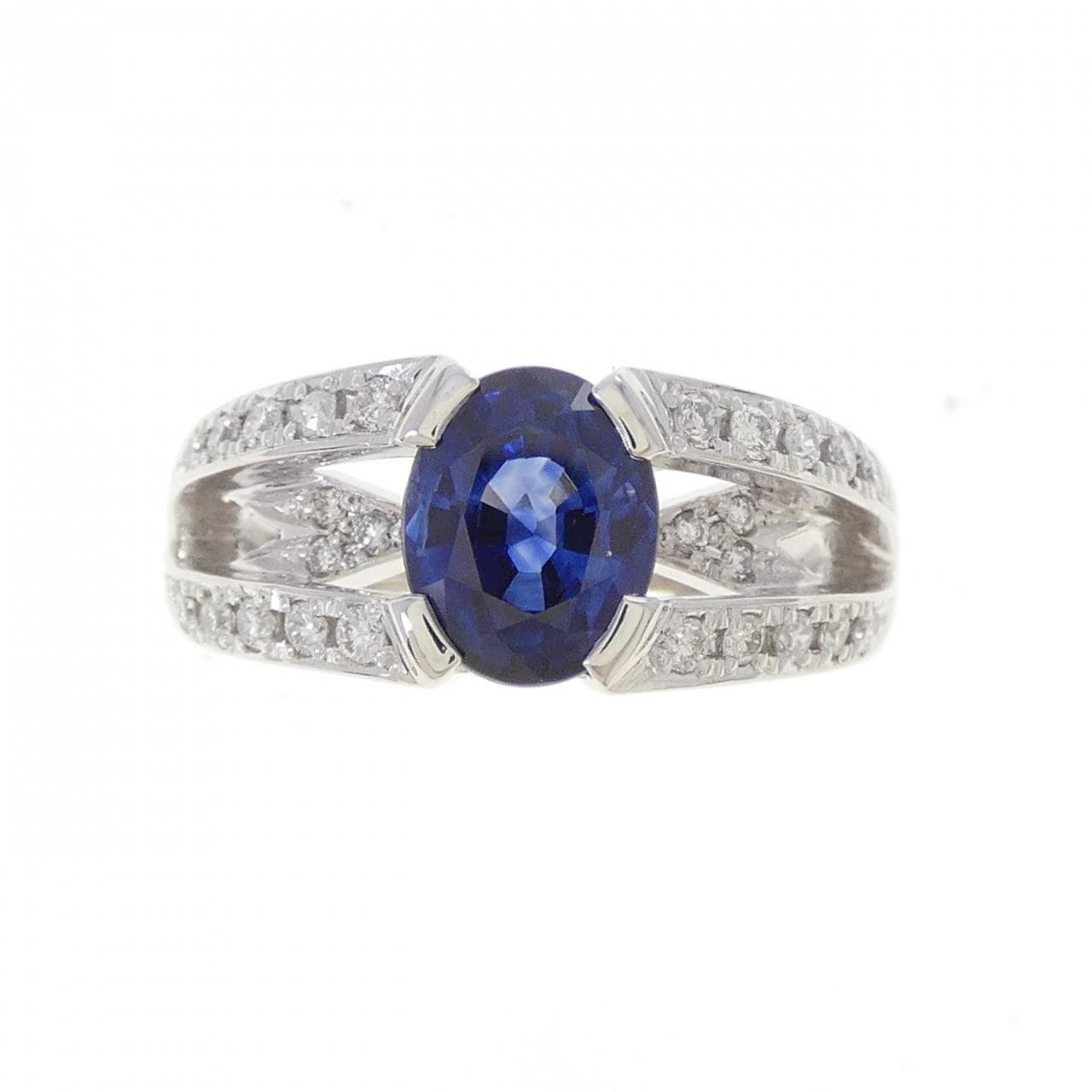 PT900 サファイヤ リング 1.59CT