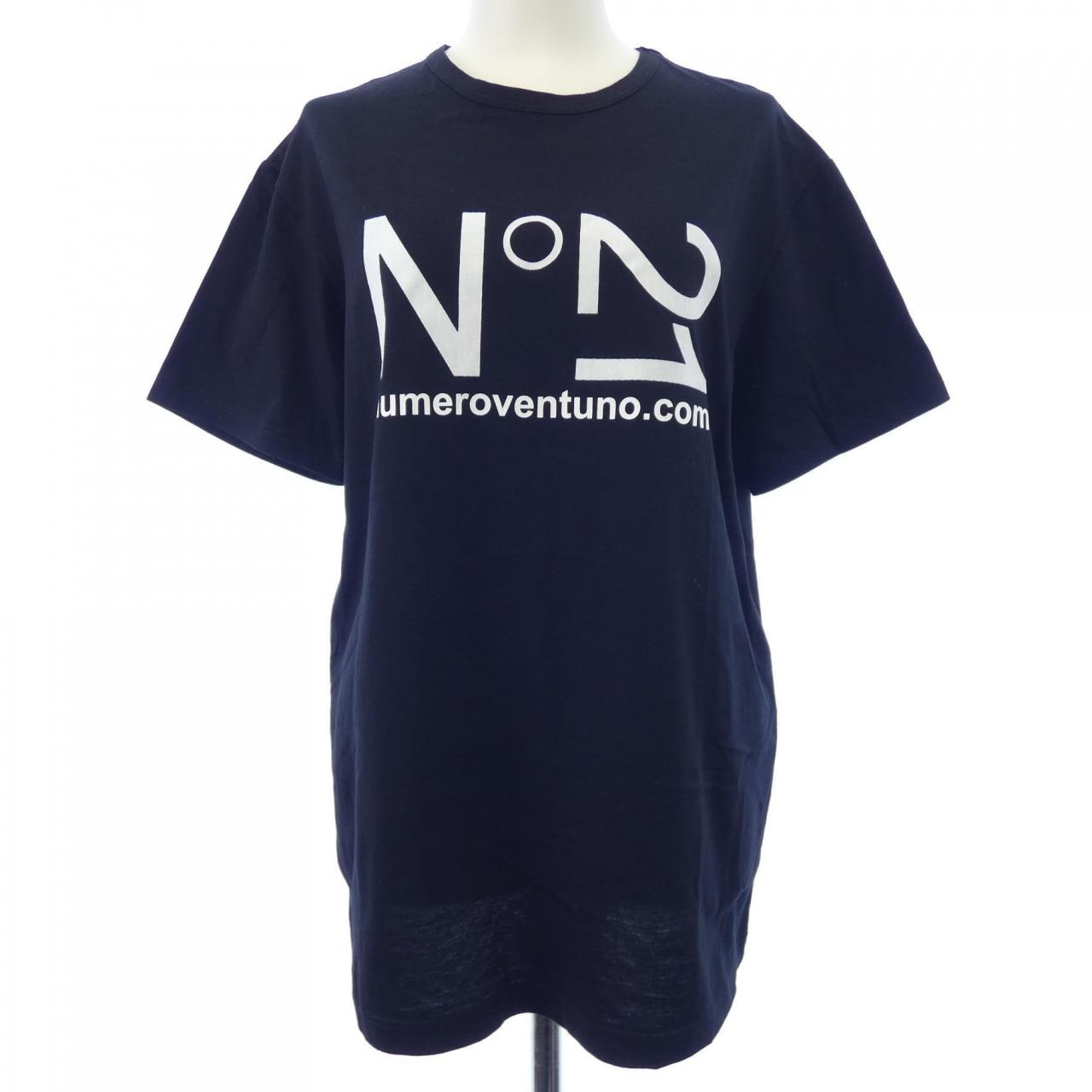 ヌメロヴェントゥーノ N°21 Tシャツ