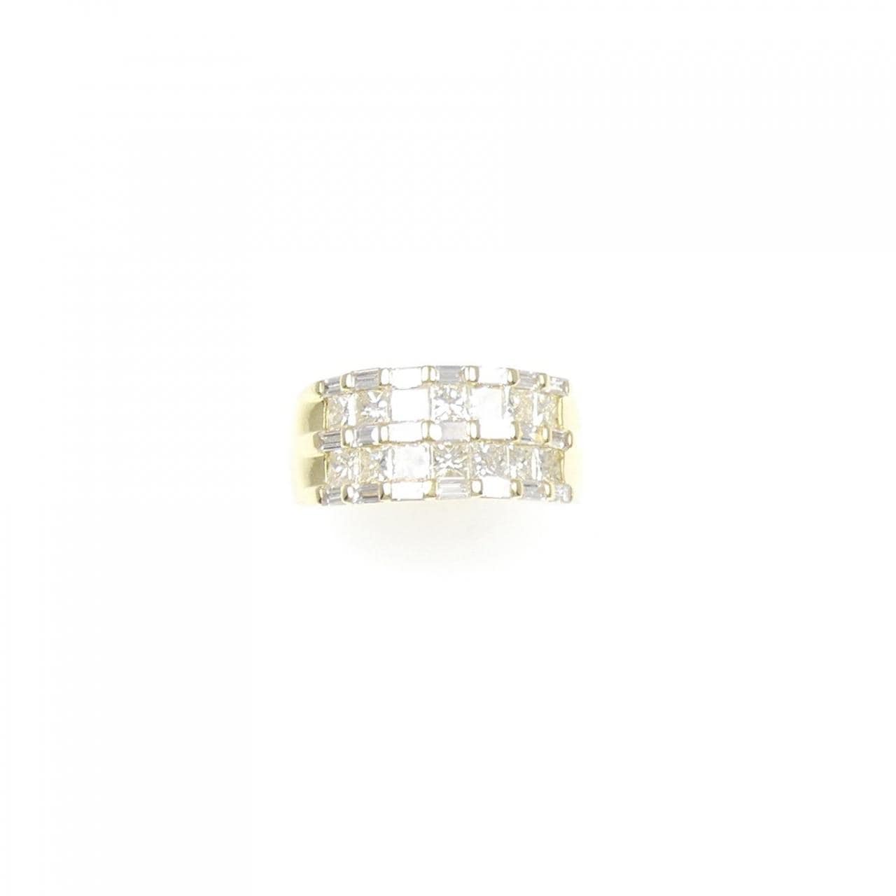 K18YG ダイヤモンド リング 2.00CT