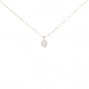 K18YG ダイヤモンド ネックレス 0.07CT