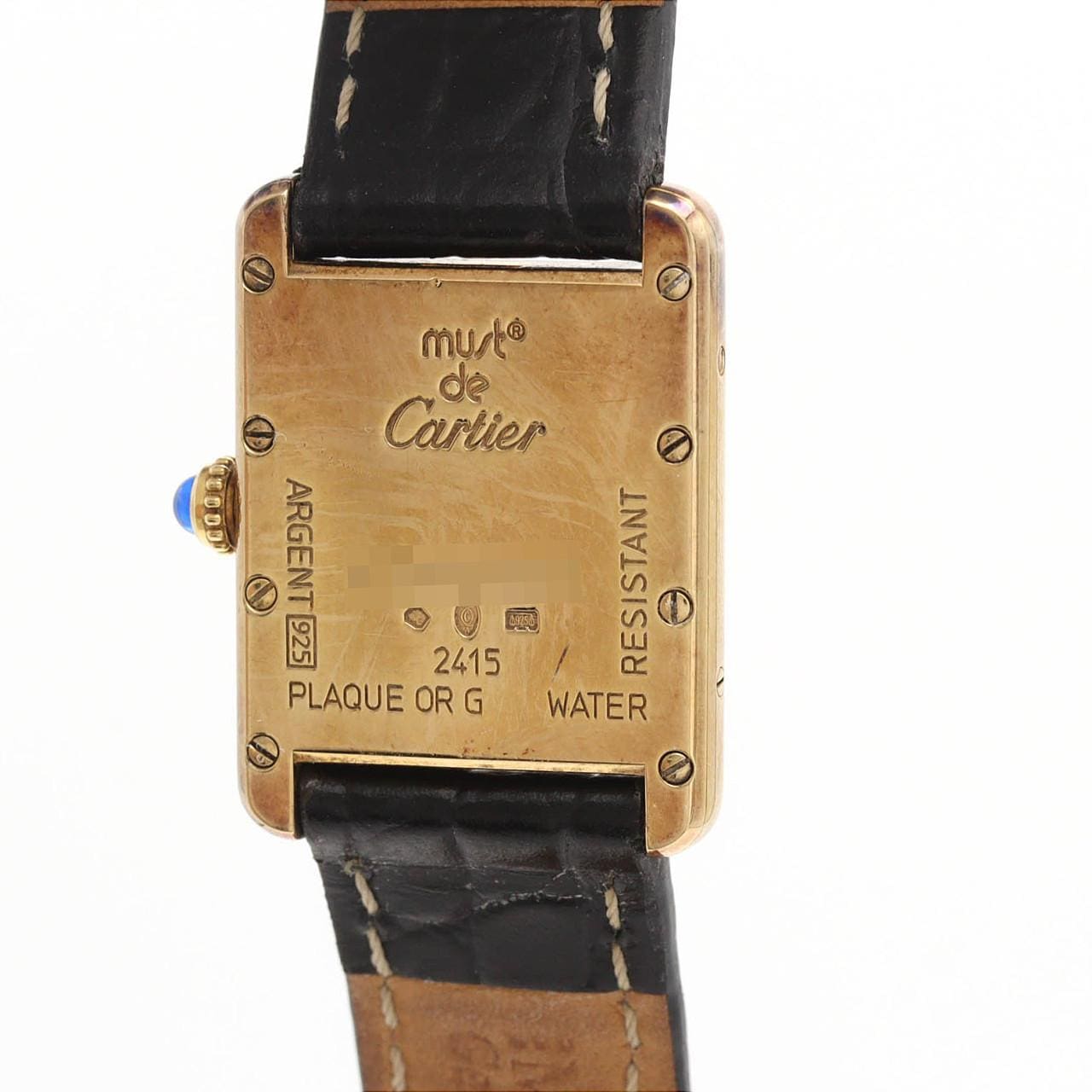 【ノーメンテナンス還元価格】カルティエ マストタンクSM GP W1013654 GP クォーツ