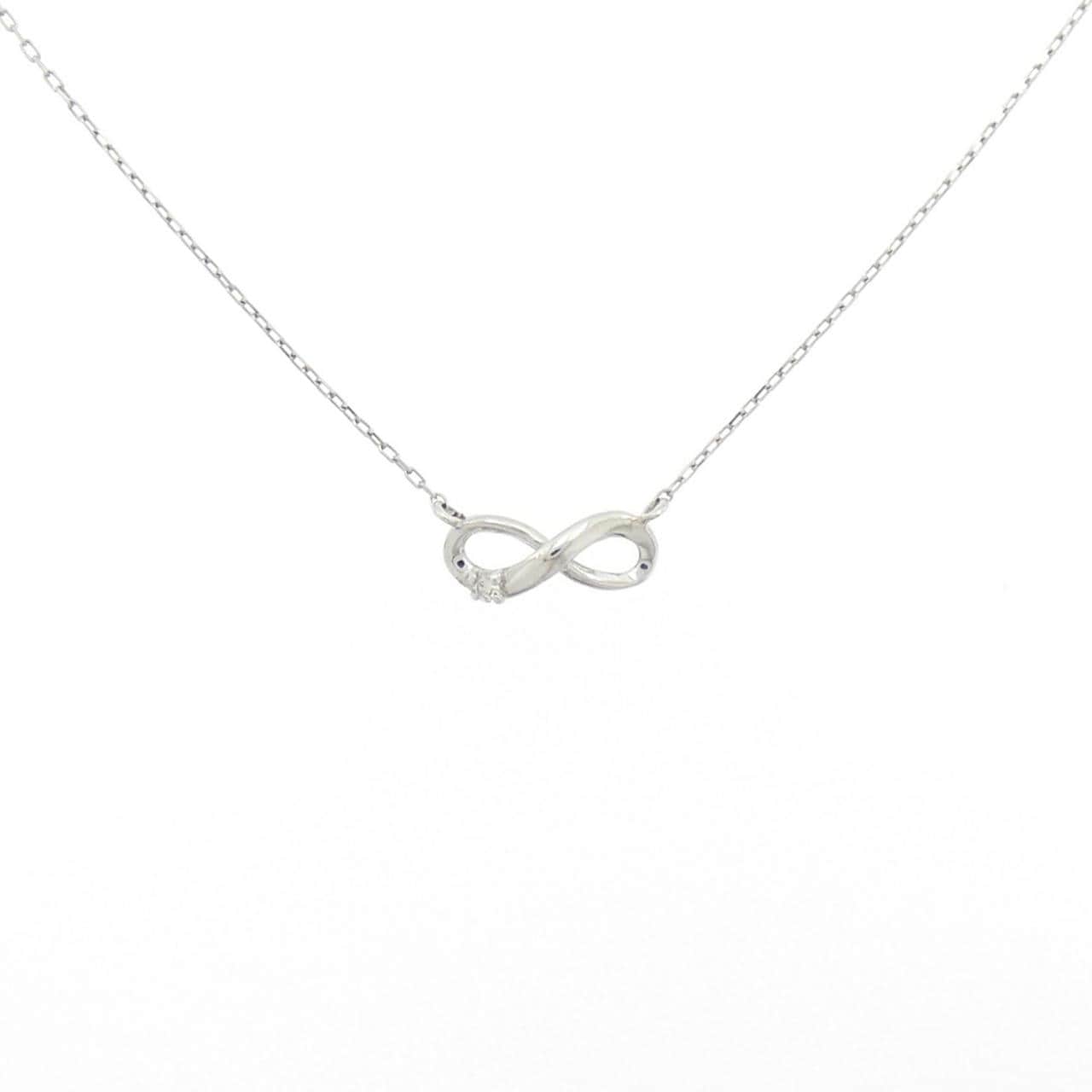 PT900/PT850 Diamond Necklace 0.01CT