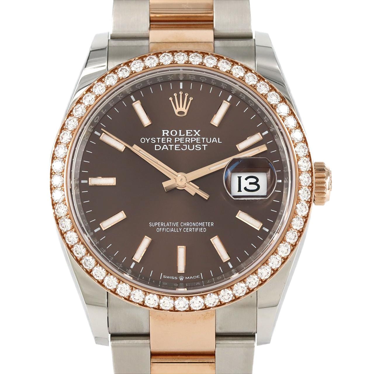ROLEX Datejust 126281RBR･3 SSxPG Automatic Random Number