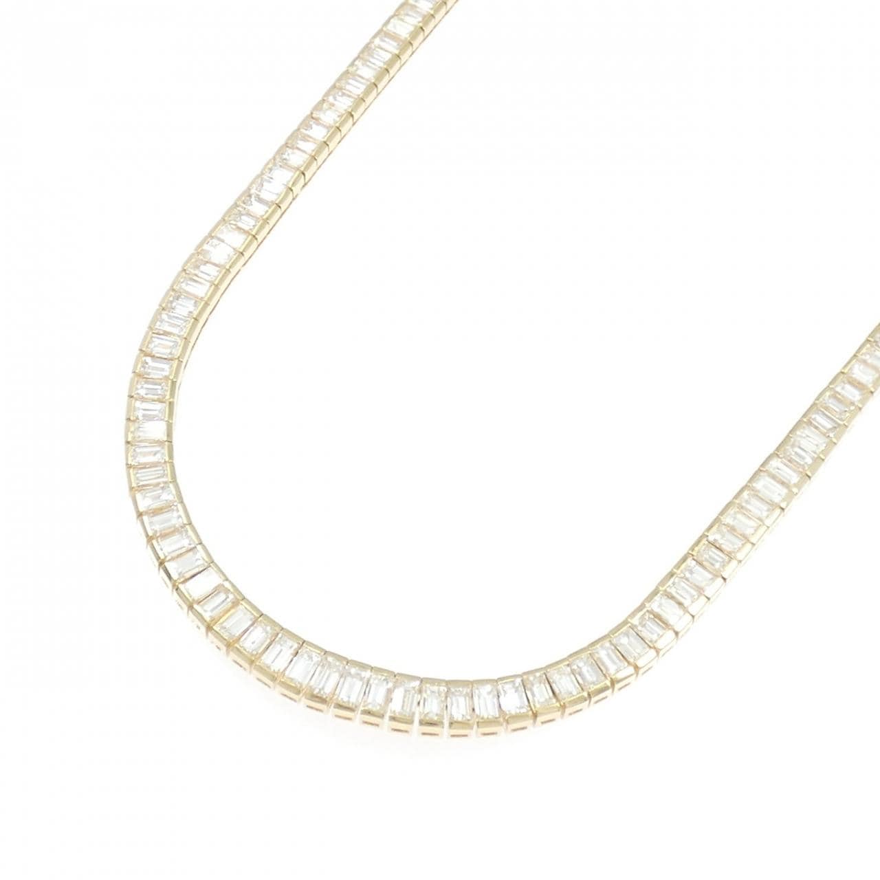 750YG ダイヤモンド ネックレス 25.01CT