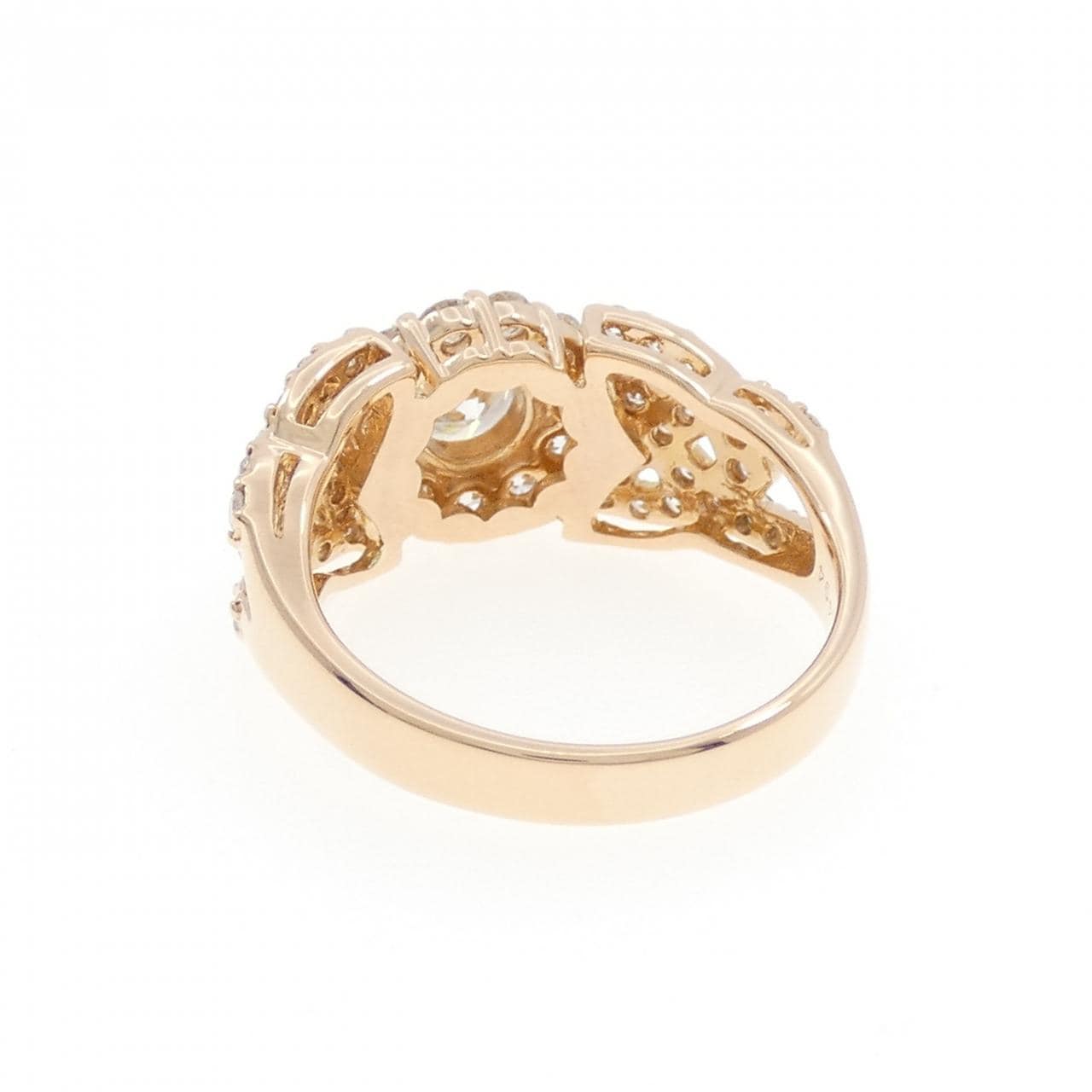 K18PG ダイヤモンド リング 0.62CT