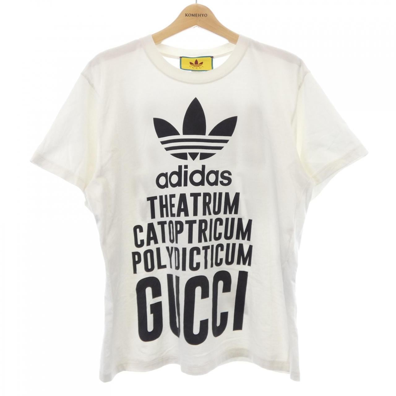 グッチ GUCCI ADIDAS 616036 XJEW2 Tシャツ