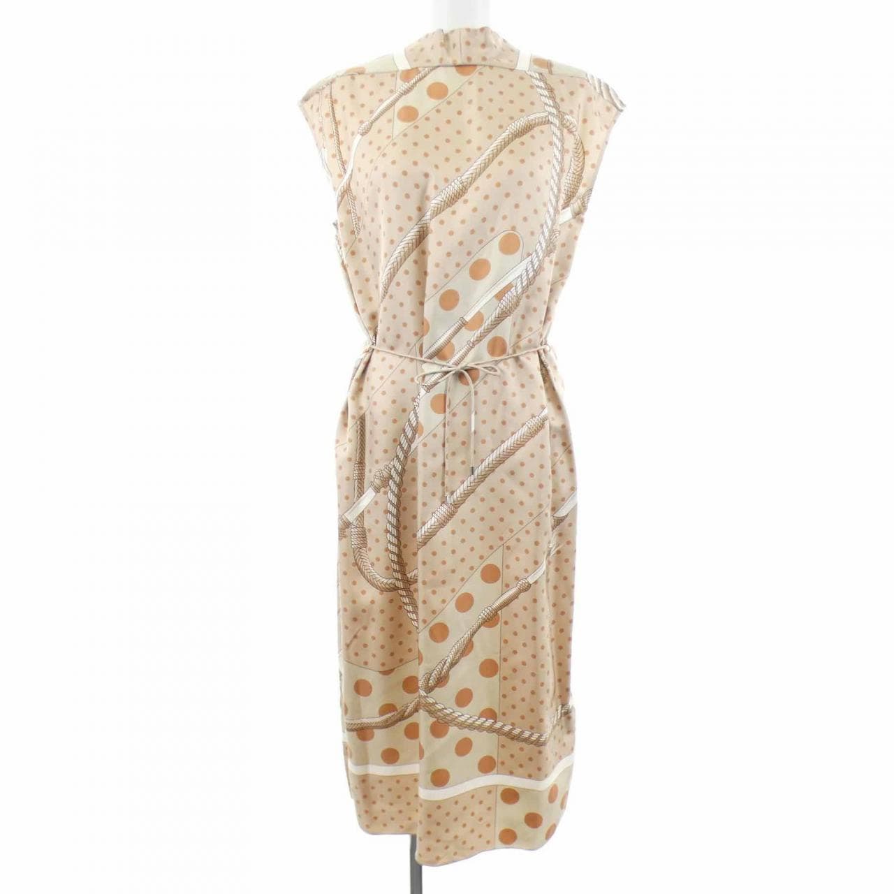 エルメス HERMES *17-7352ツイルレーヌ ワンピース