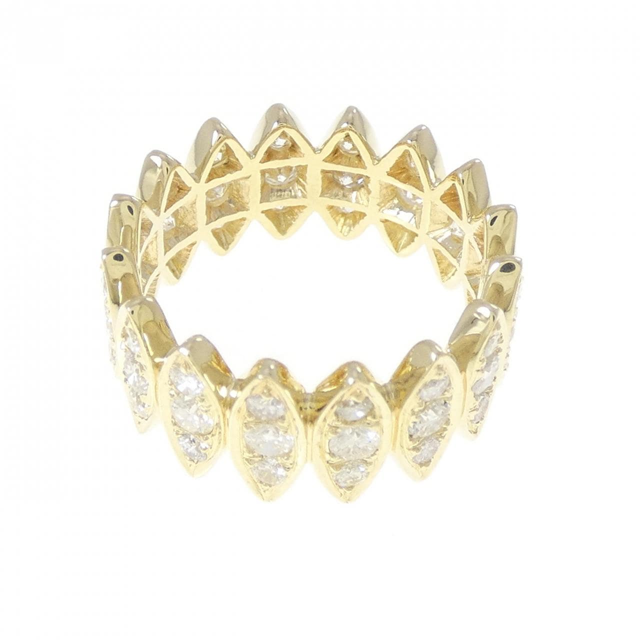 K18YG ダイヤモンド リング