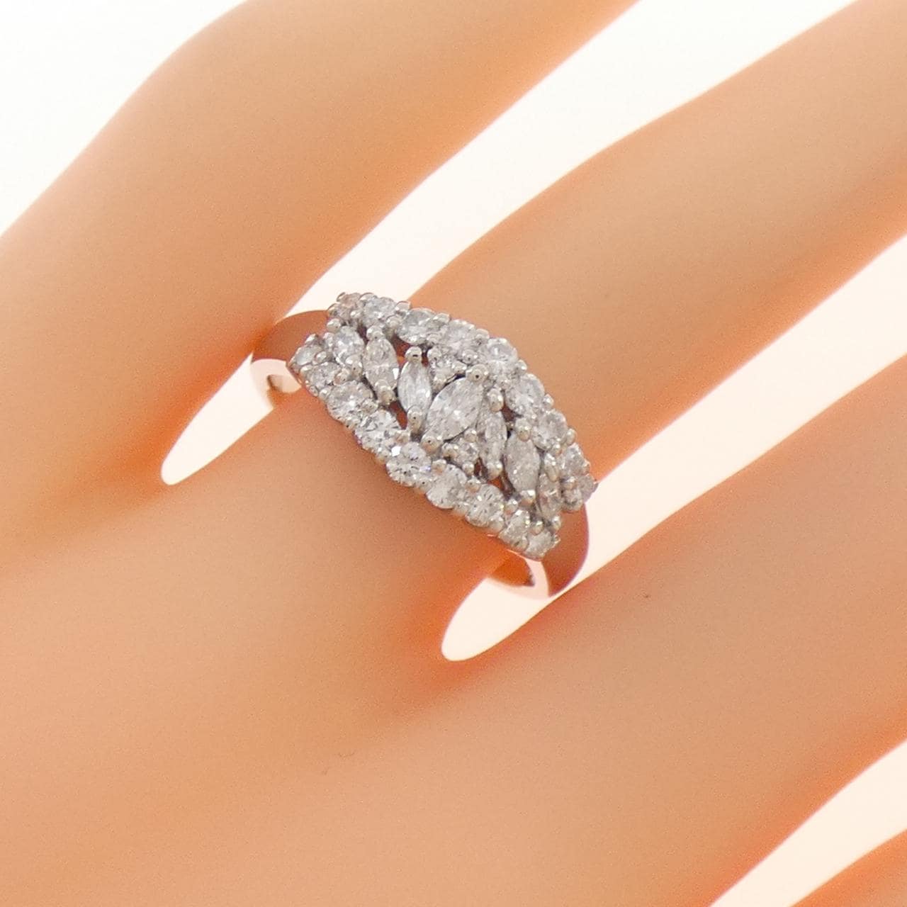 PT900 ダイヤモンド リング 0.81CT