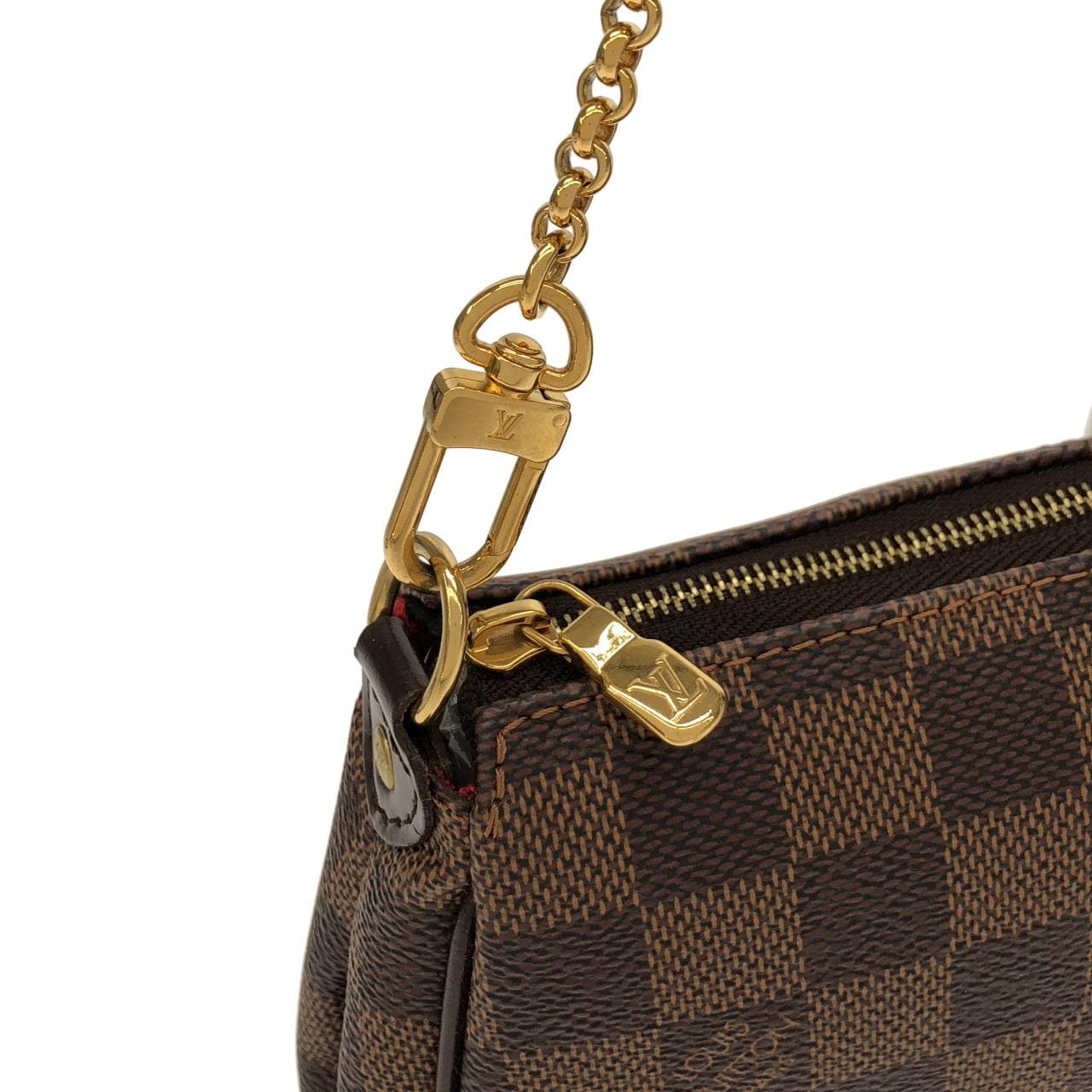 ルイヴィトン ダミエ エヴァ N55213 ショルダーバッグ