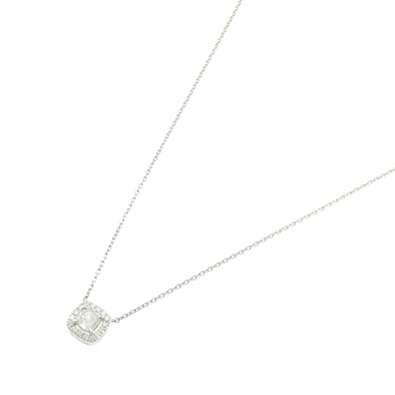 PT900/PT850 ダイヤモンド ネックレス 0.39CT I I1 ファンシーカット