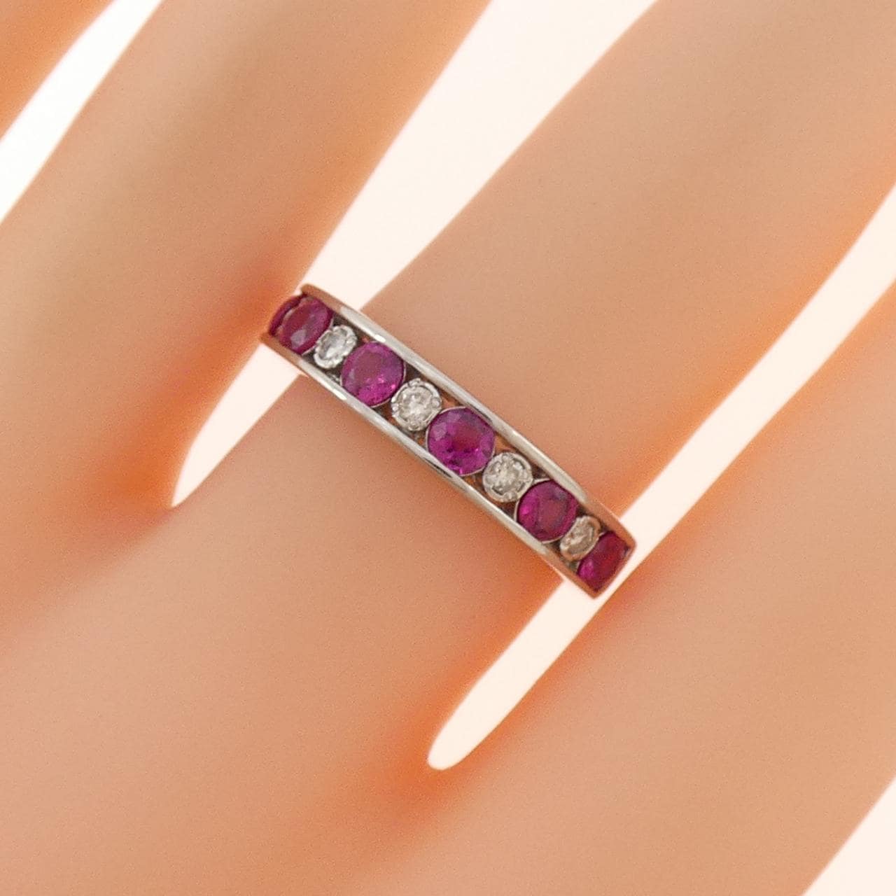 PT900 ルビー リング 0.89CT