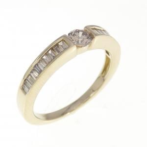 K18YG ダイヤモンド リング 0.18CT