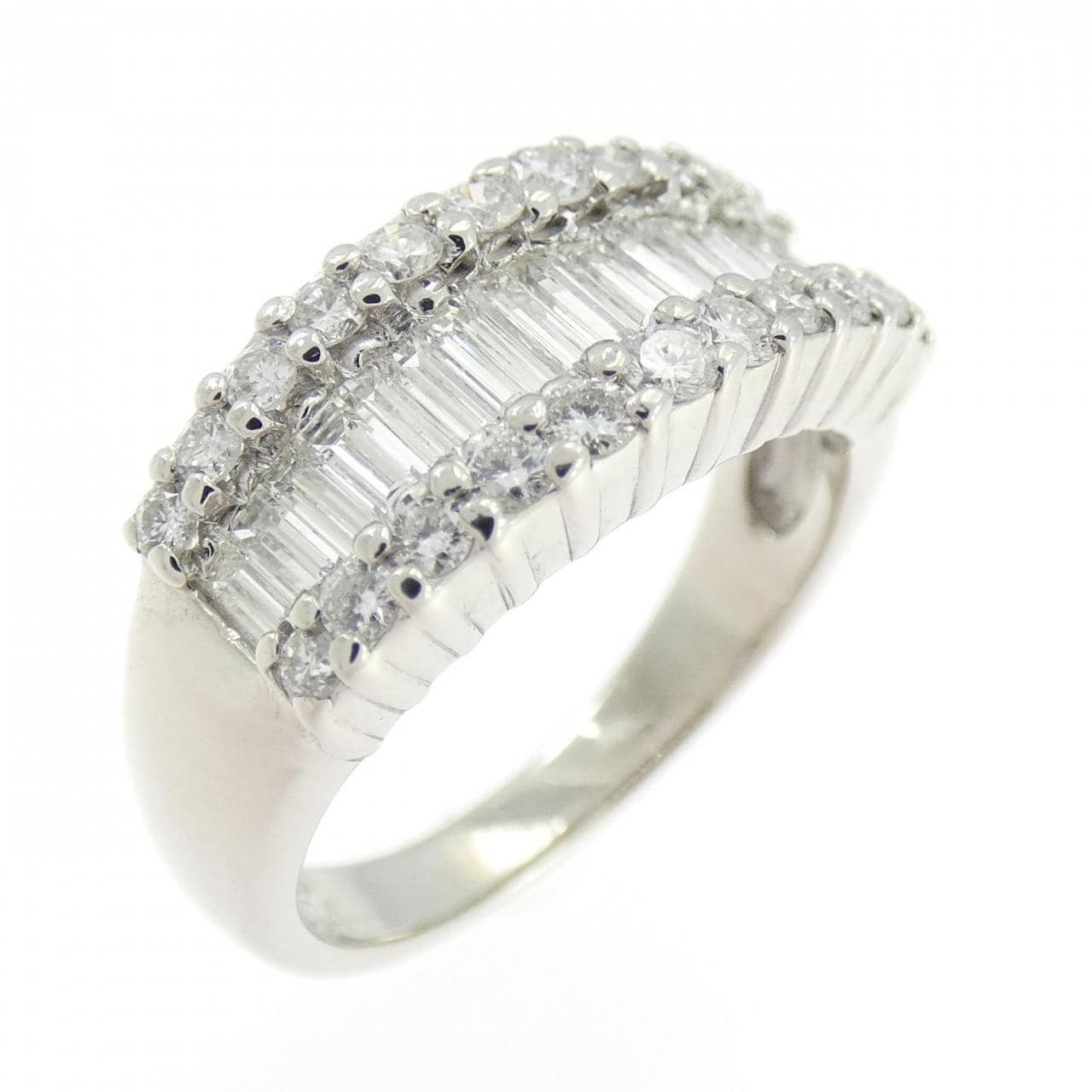 PT900 ダイヤモンド リング 1.04CT