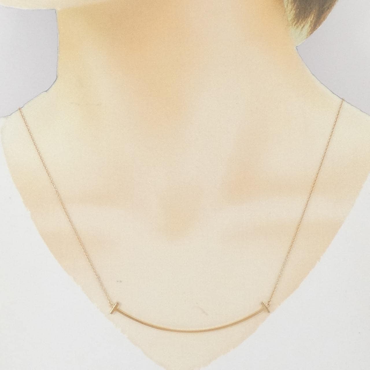 ティファニー Tスマイル ラージ ネックレス