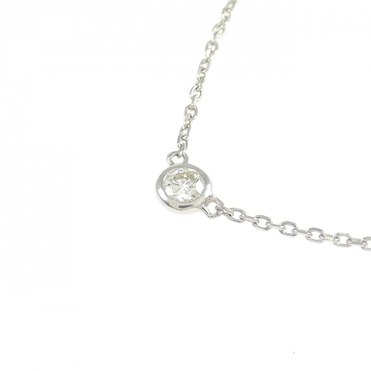 PT900/PT850 ダイヤモンド ネックレス 0.50CT