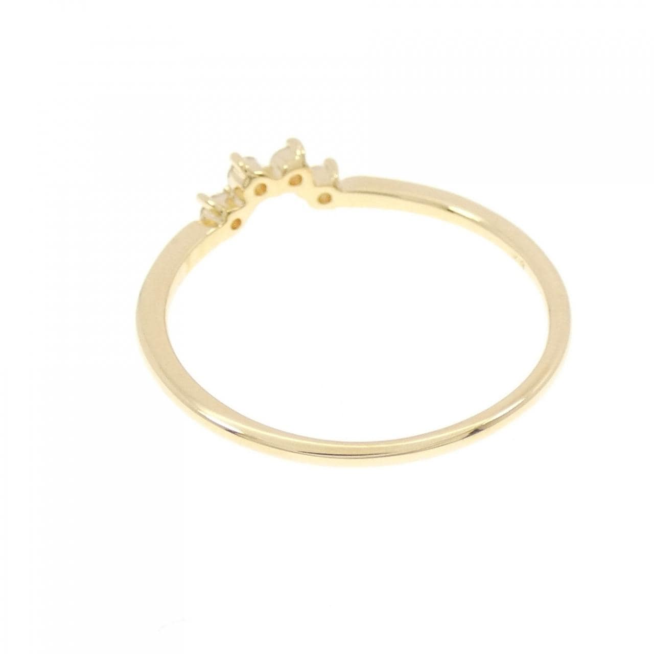 K18YG ダイヤモンド リング 0.10CT