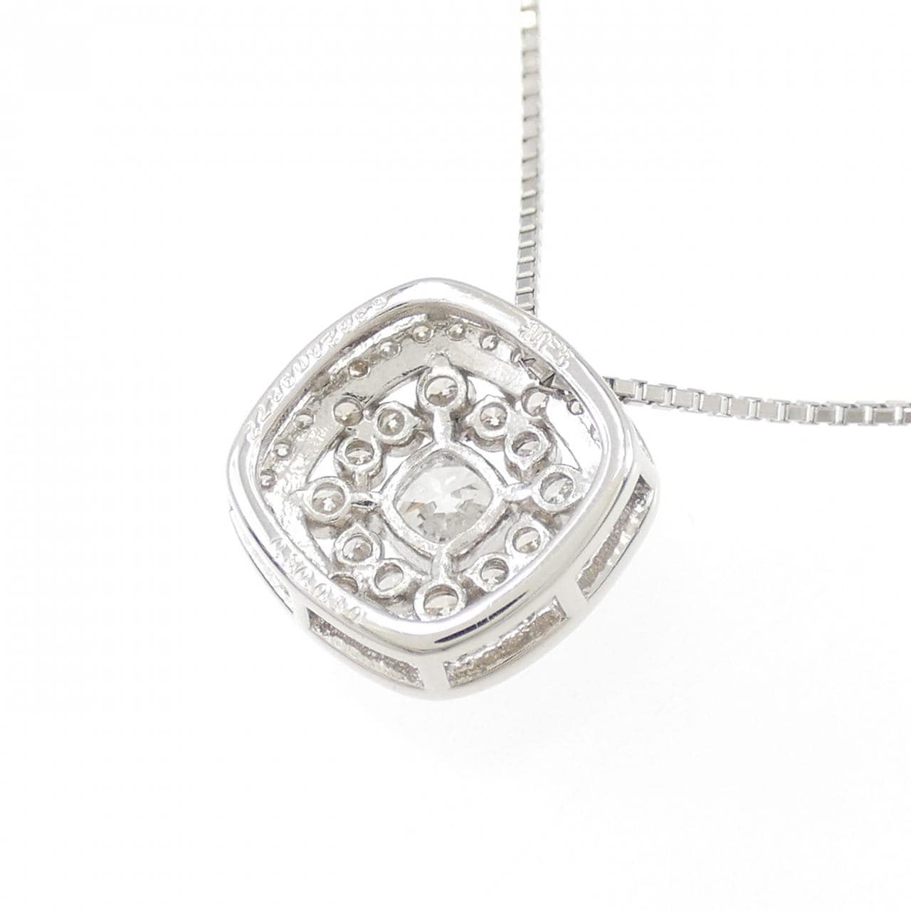 純PT/PT ダイヤモンド ネックレス 0.30CT