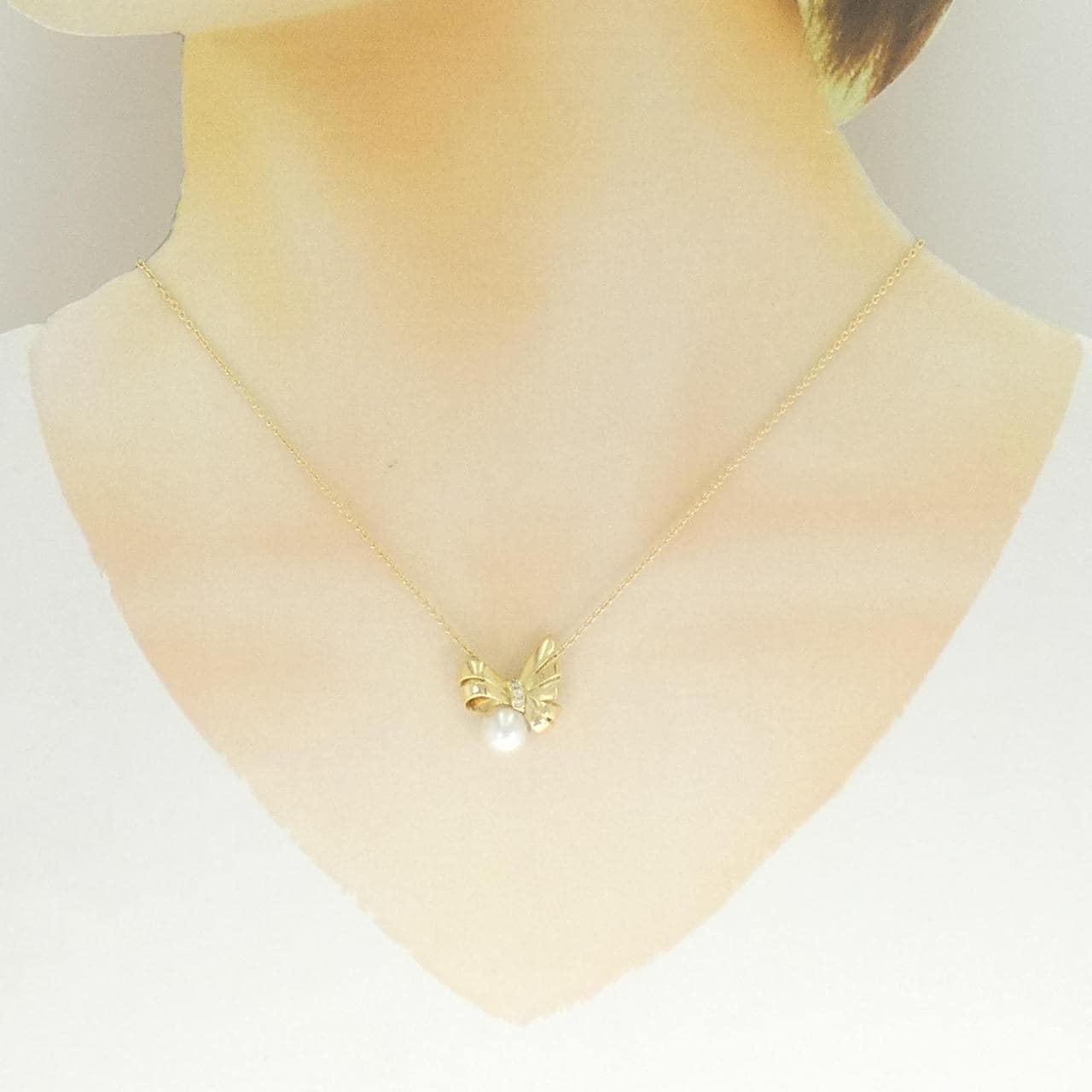 ミキモト ジュ ドゥ リュバン ネックレス 8mm