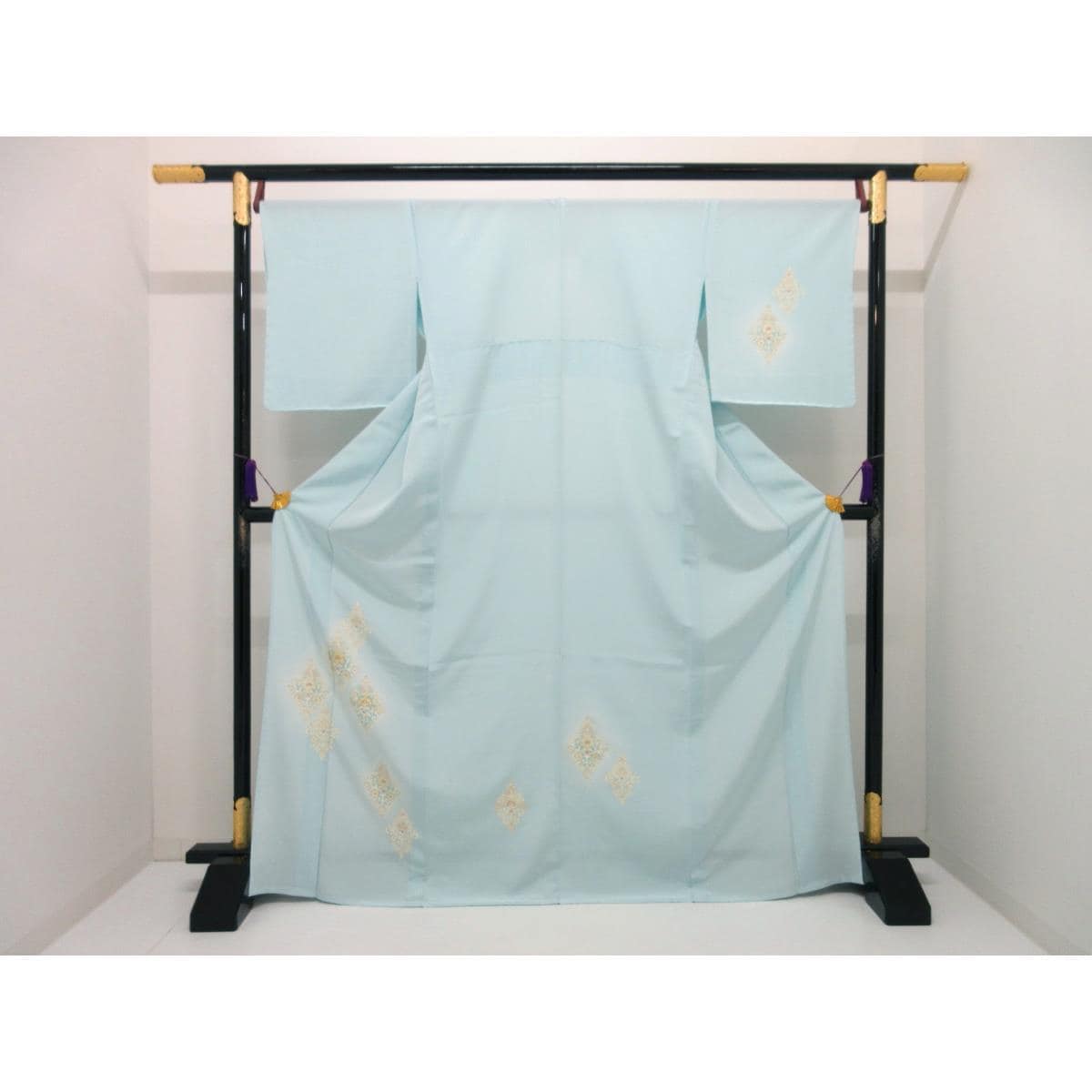 【新品】単衣 訪問着 【吉澤織物】 友禅金彩加工