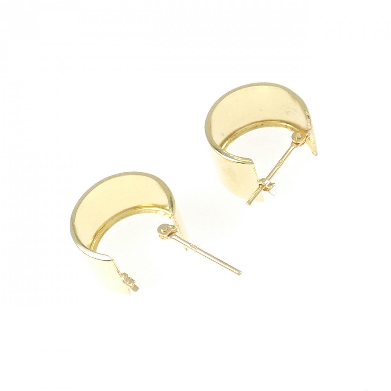 【新品】K18YG フープ ピアス