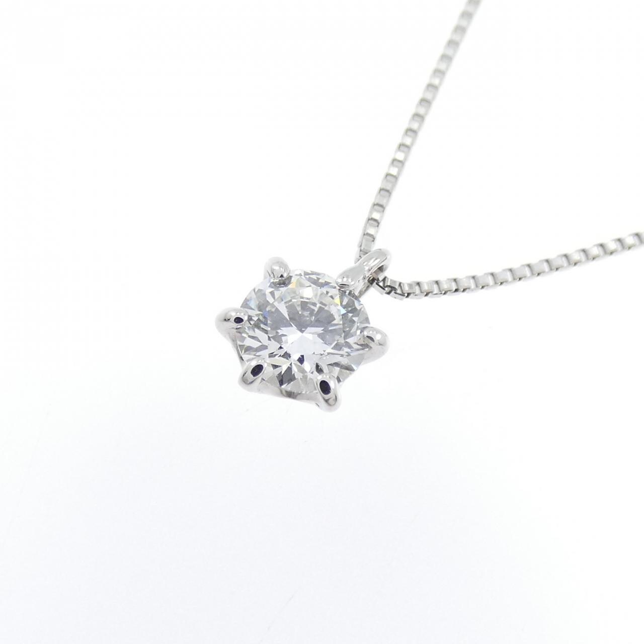 PT900/PT850 ダイヤモンド ネックレス 0.301CT G SI2 EXT