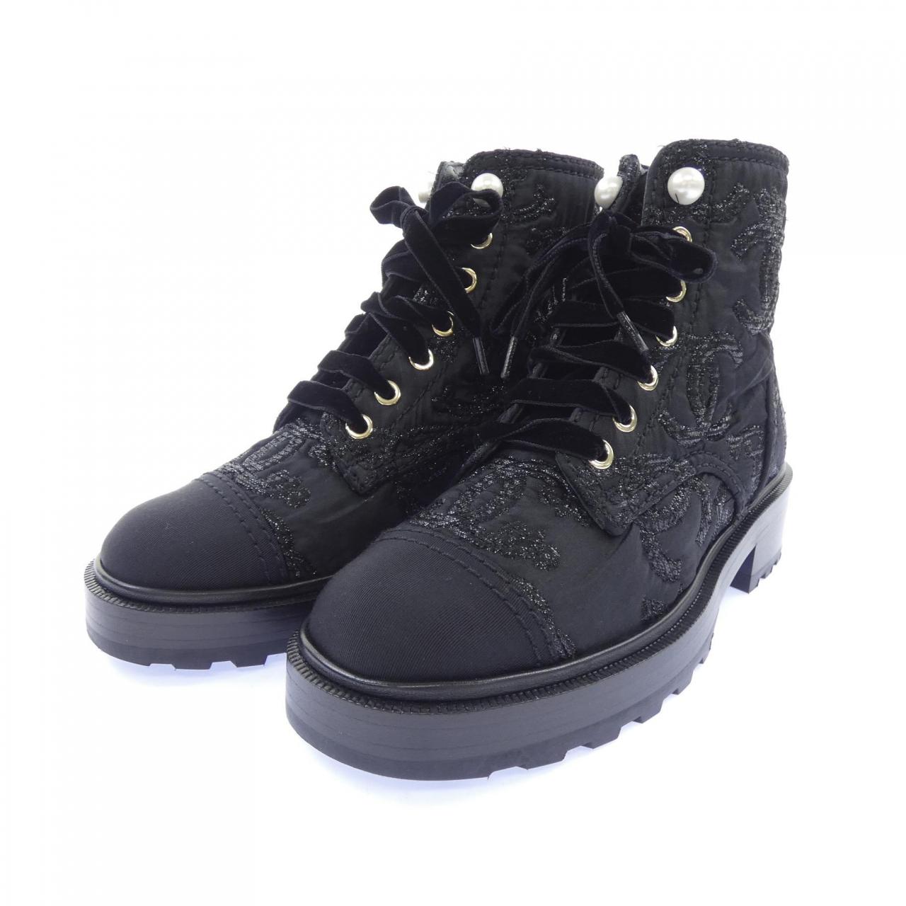 シャネル CHANEL レースアップ G35154Y55332 ブーツ