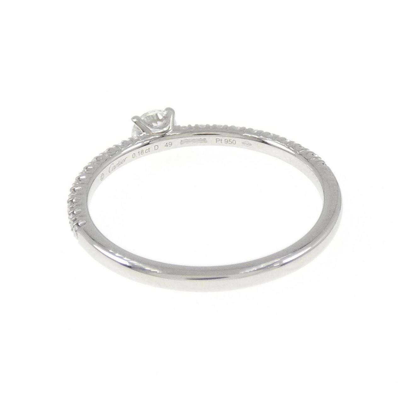 Cartier Etincel 戒指 0.18CT E VVS2 EXT