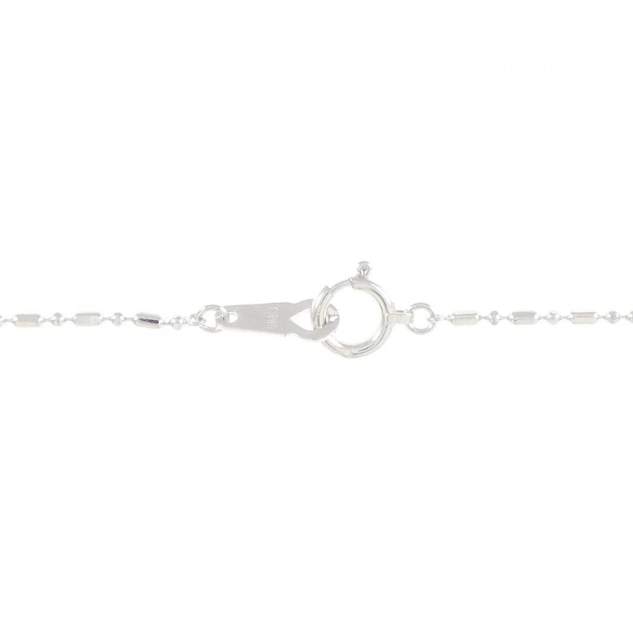 K18WG ダイヤモンド ネックレス 0.58CT
