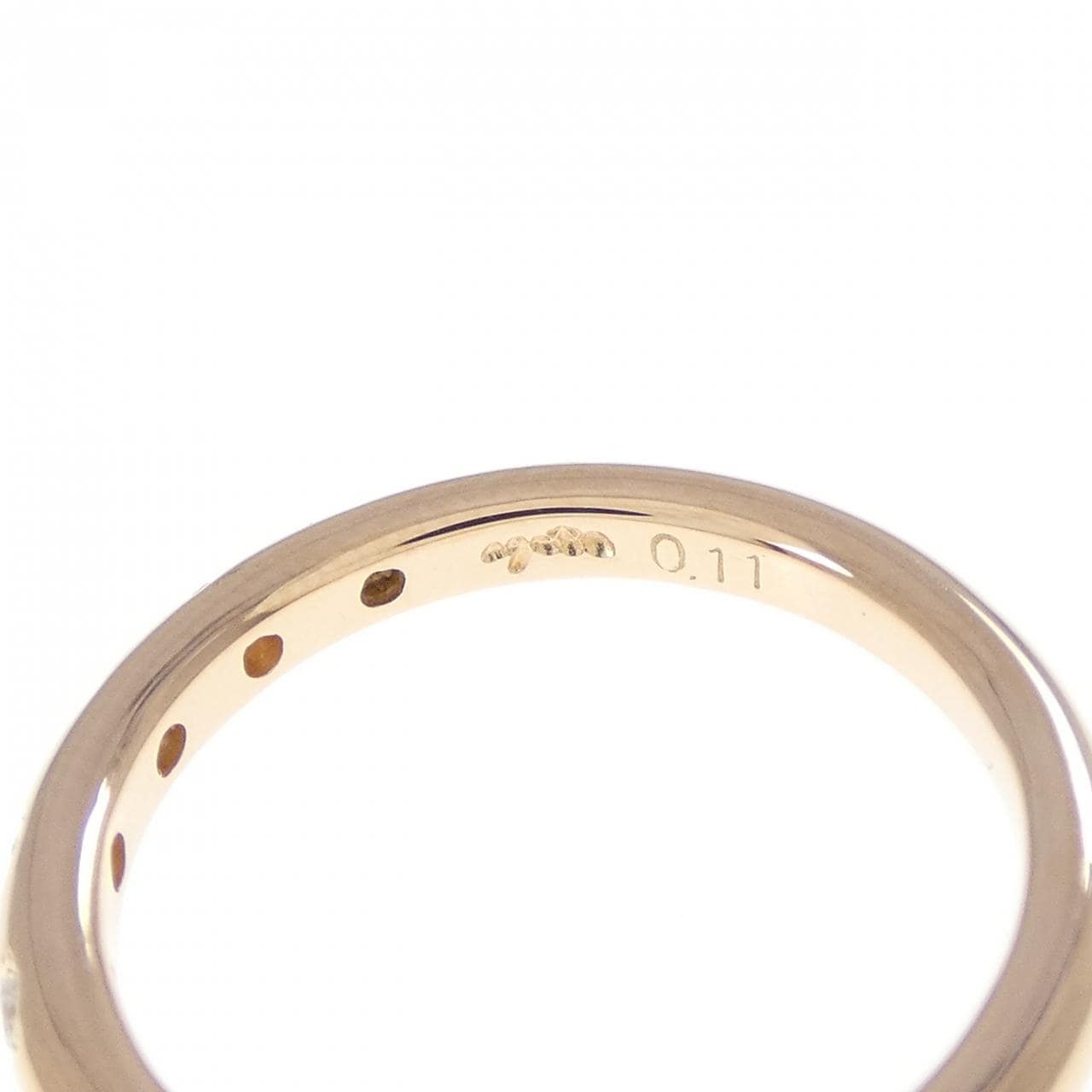 アガット ダイヤモンド リング 0.11CT