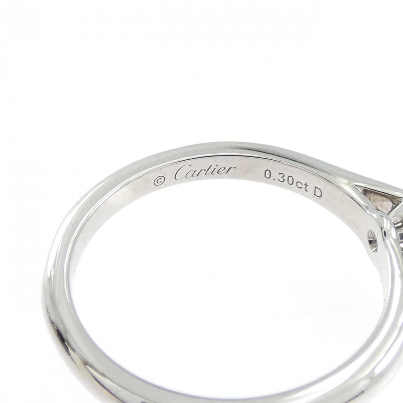 カルティエ 1895 ソリテール リング 0.30CT