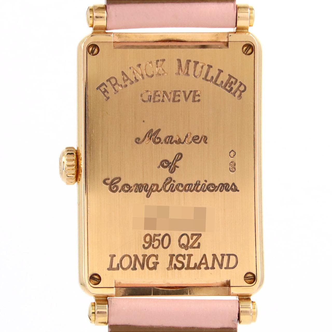 【ノーメンテナンス還元価格】フランクミュラー ロングアイランドPG 950QZ PG･RG クォーツ