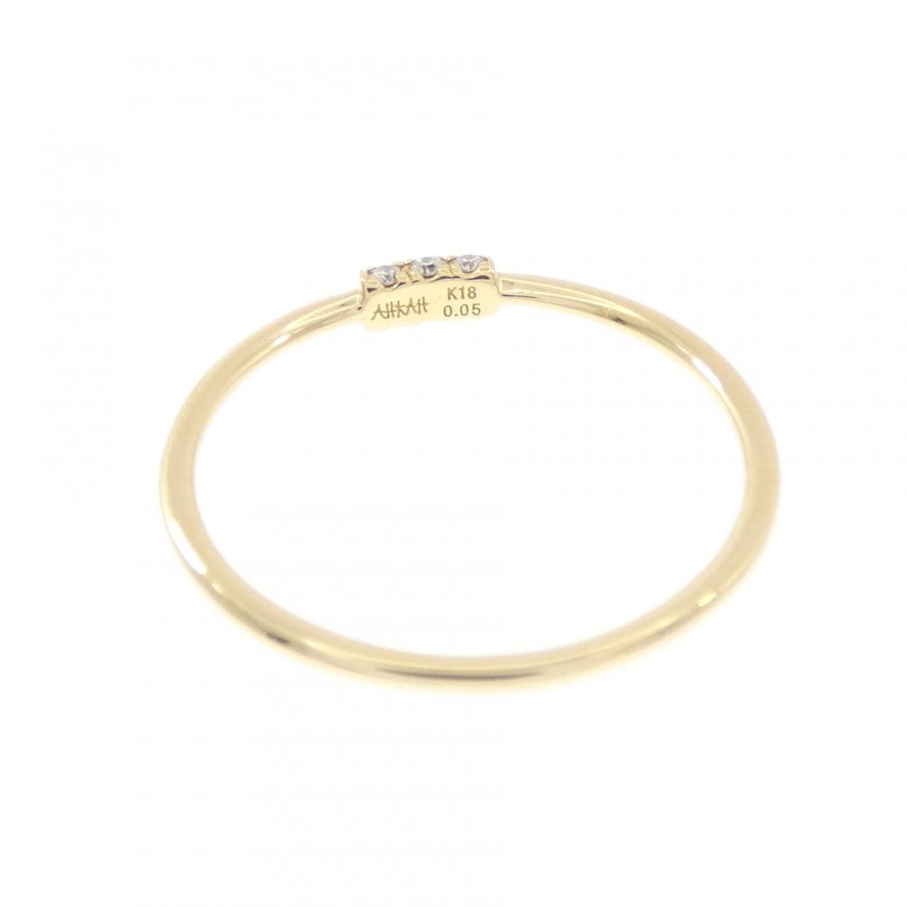 アーカー ホワイトナイトファイン リング 0.05CT