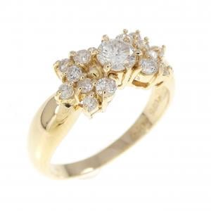 K18YG ダイヤモンド リング 0.25CT