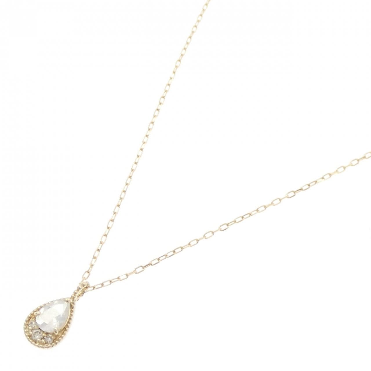 K10YG Moonstone Necklace