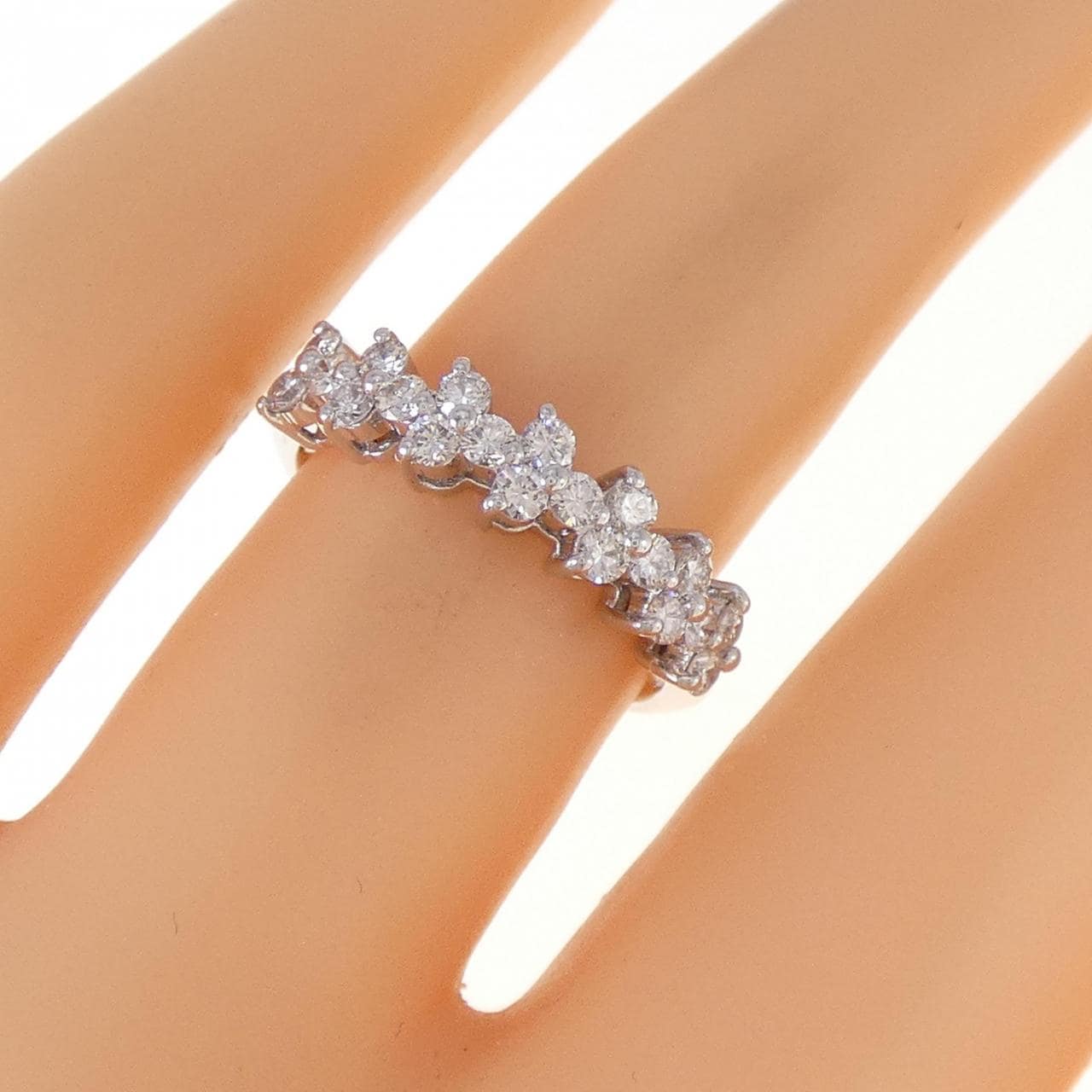 K18WG ダイヤモンド リング 0.51CT