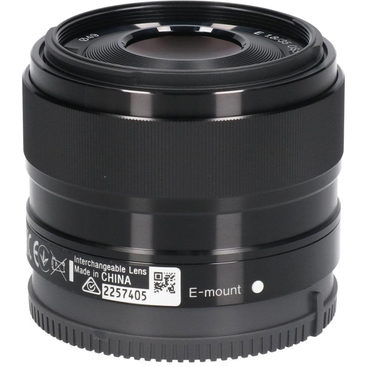 Ｅ３５ｍｍ　Ｆ１．８ＯＳＳ（ＳＥＬ３５Ｆ１８）