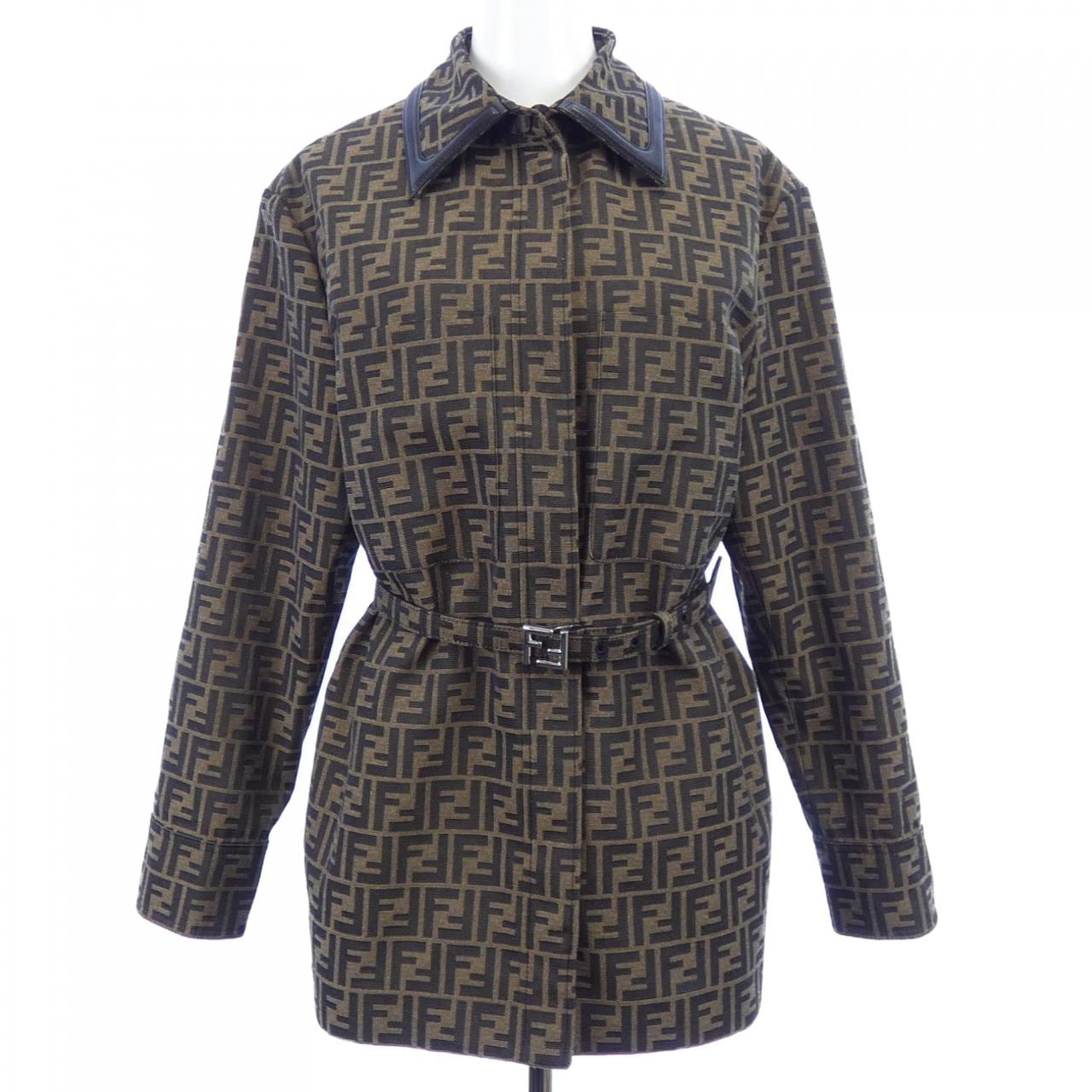 フェンディ FENDI FFキャンバスジャケット FJ7564 A5W3 ジャケット