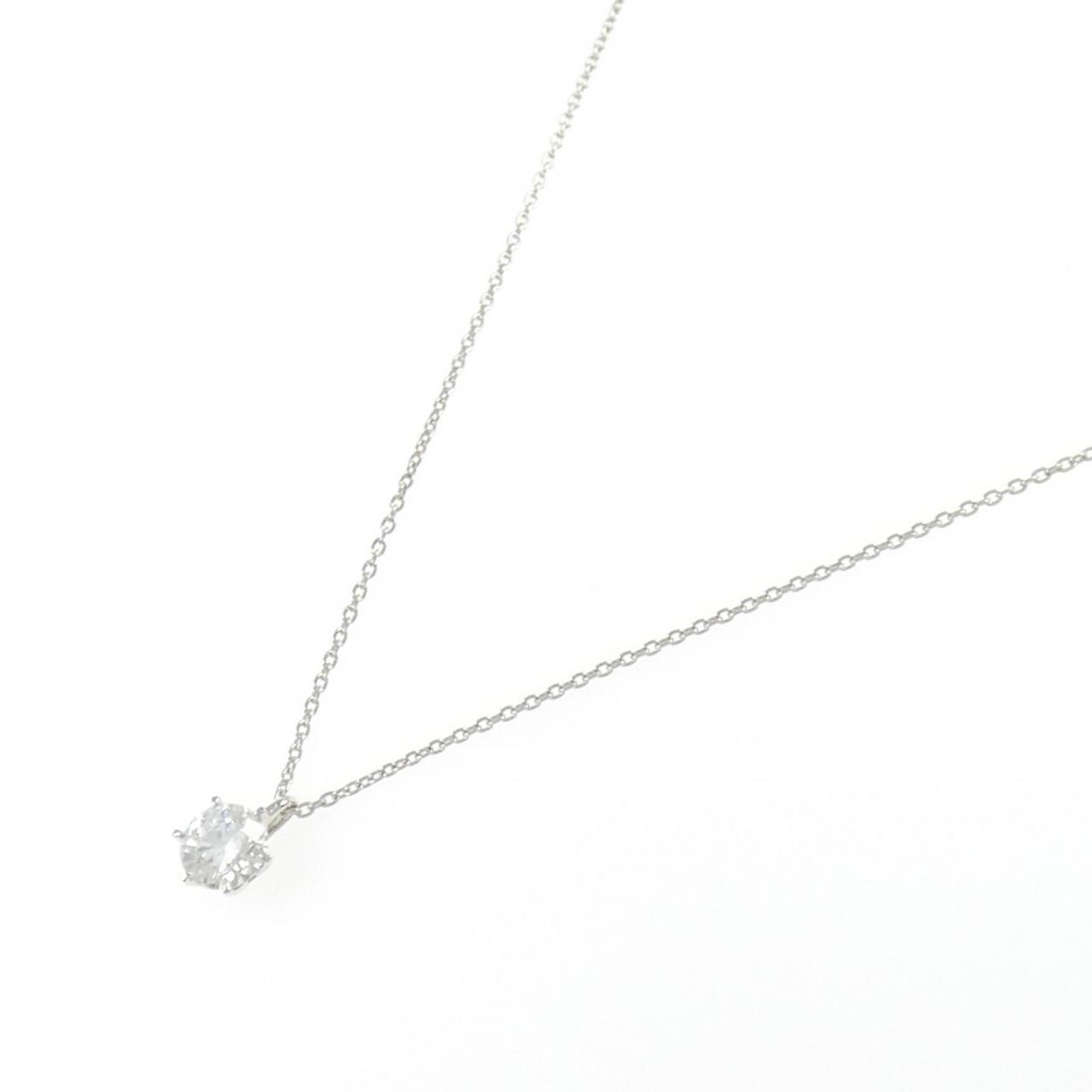 【リメイク】PT900/PT850 ダイヤモンド ネックレス 0.649CT D VS1 EXT H&C