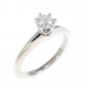 ティファニー クラシックソリティア リング 0.29CT H VVS2 EXT