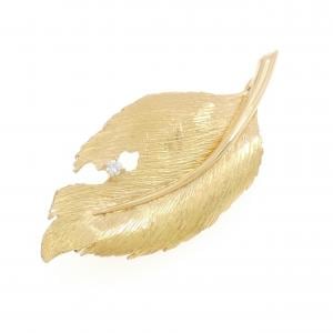 タサキ ダイヤモンド ブローチ 0.03CT