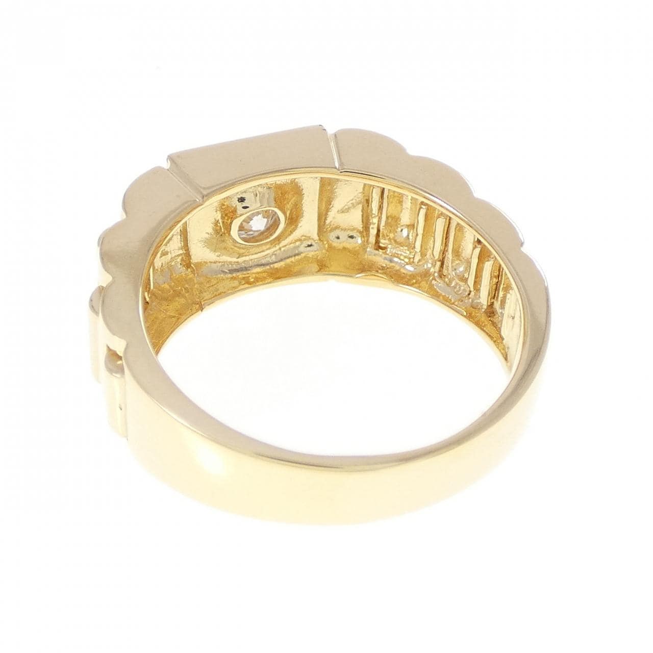 K18YG ダイヤモンド リング 0.15CT