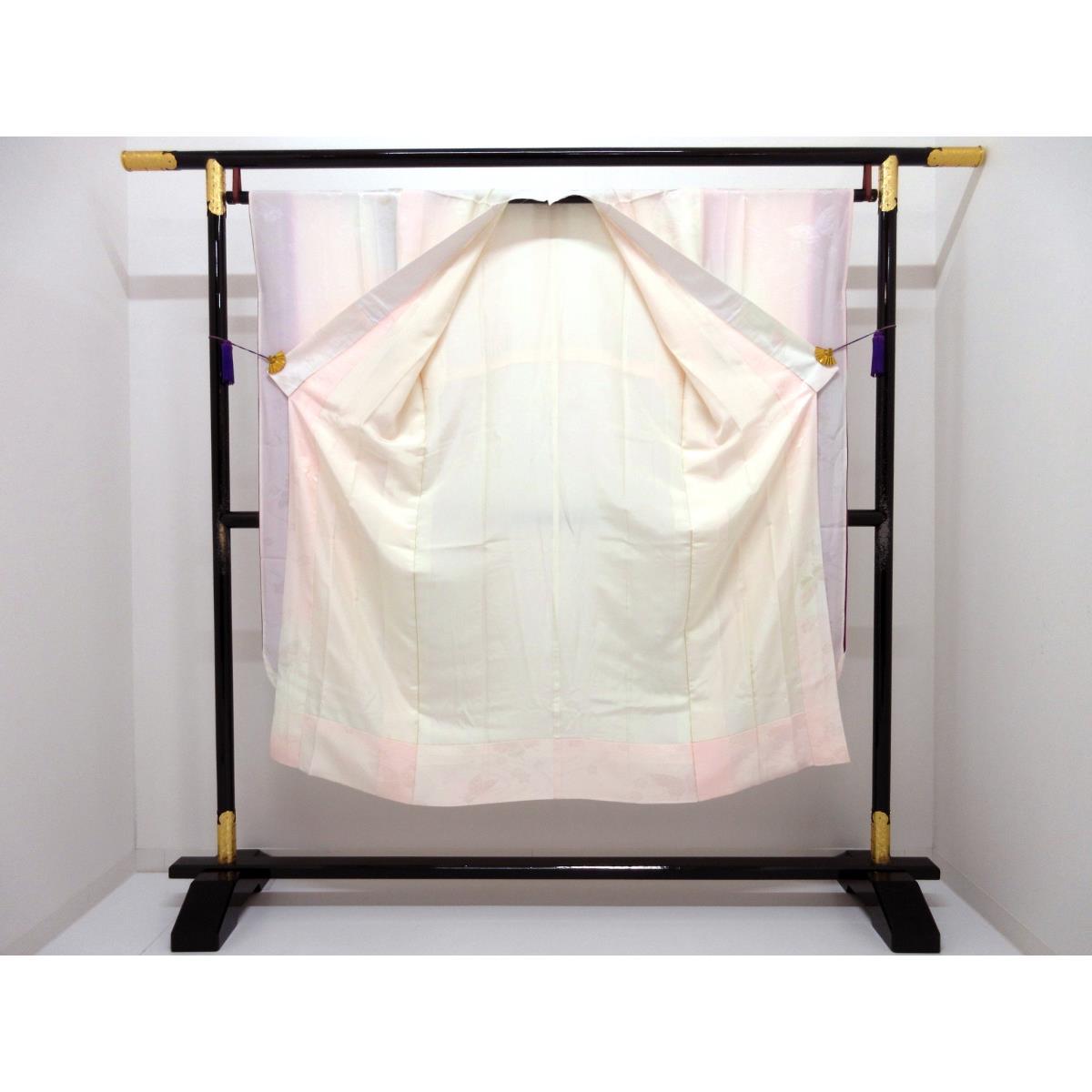 長襦袢　振袖　ボカシ染