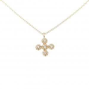 ココシュニック クロス ダイヤモンド ネックレス